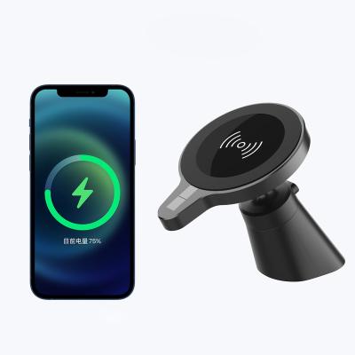 China YTGEE Magnetic Air Mouth Mobile Phone Navigation Mobile Phone Holder Universal Auto Car Wireless Holder for sale