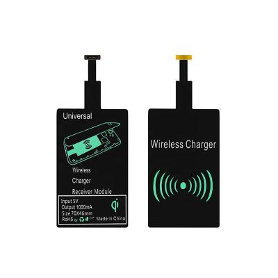 China Hot Free Shipping Mobile Phone YTGEE Amazon Convenient Charger Qi Wireless Charging Receiver For Phone for sale