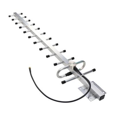 China Factory Wholesale Price 12 Units Mini Directional Gsm Base Station 14dBi Aluminum Yagi Antenna for sale