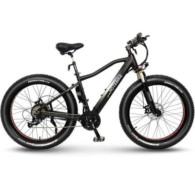 China Aluminum alloy experience the ultimate riding experience with HOTEBIKE's High Power E Chopper Bike - Perfect for Cruising and Off-Roading for sale