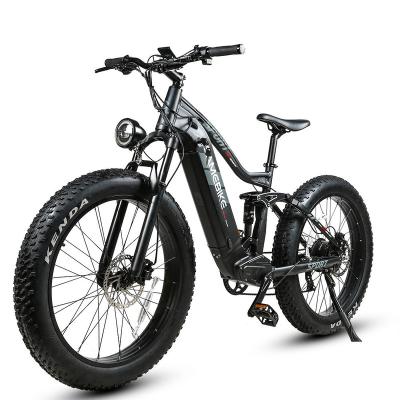 China Aluminum Alloy EU Spot Mountain Road Non-Folding Electric Bike SAMEBIKE 26 Inch 21S 48V 8AH 350w for sale