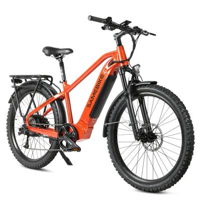 China 26 Inch Aluminum Alloy Aluminum Alloy Mountain Bike Frame City Special Shaped Casting Electric Bike 48V 500W for sale