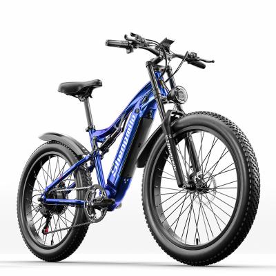 China Shengmilo MX03 aluminum alloy lithium battery 48v 500w USA EU15ah long life fat tire bafang electric ebike adult bicycle motor for sale