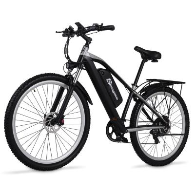 China Aluminum Alloy Ride in Style with the 2023 Bomber Electric Bike - Vintage Design, 48V 500W Power, and 26-Inch Wheels for sale