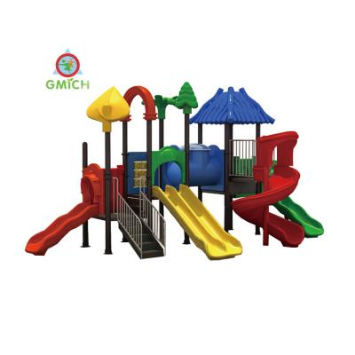 China 3-15years theme park equipment for sale amusement rides playground park kids slide plastic material JMQ-18156B for sale