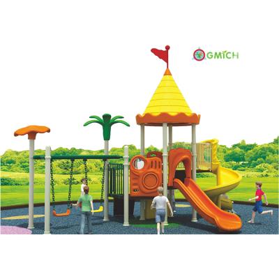 China Outdoor Playground Park Kids Palace Plastic Slide Rails Packing Plastic Tube For Sale JMQ-18152A for sale