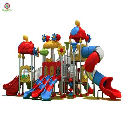 China Plastic Playground Amusement Park Toys Big Set Kids Outdoor Playground Equipment for sale