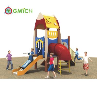 China High Quality Wooden Panel Children Playground and PE Wooden Kids Slide Outdoor Wooden Playground Wood for sale