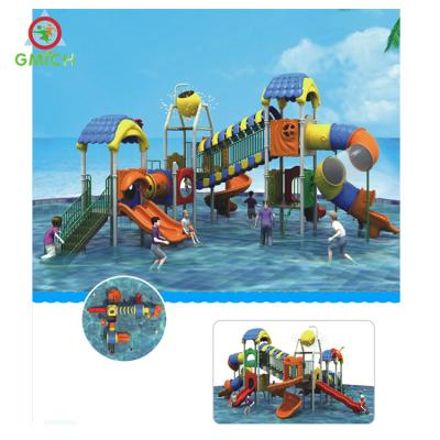 China Eco-friendly Large Manufacturer Water Kids Playground Water Slide Toys Build A Water Park JMQ-G127A for sale