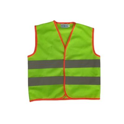 China Breathable Green EN1150 Safety Children Safety Vest for sale