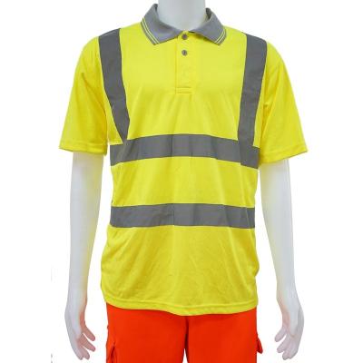 China Breathable High Visibility Comfortable And Soft Safety T-Shirt For Sports for sale