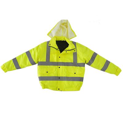 China Water Proof EN ISO 20471 Winter Safety Jacket for sale