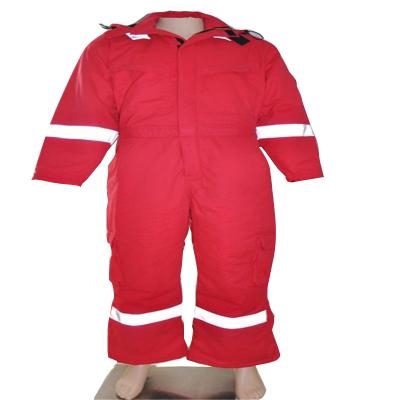 China Breathable anti-pilling company work wearing safety reflective coverall Te koop