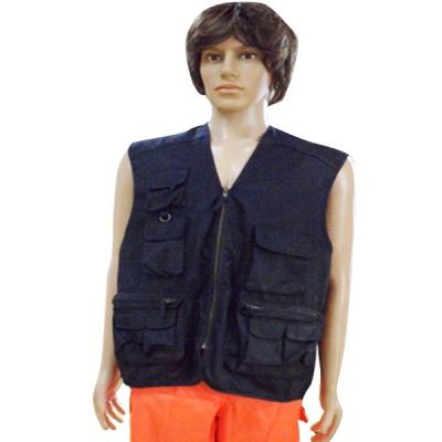 中国 Breathable Custom Camping Hunting Multi Pocket Travel Fishing Vest 販売のため