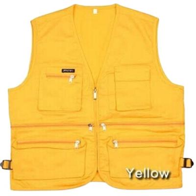 中国 High Quality Anti-pilling Colored Porcelain Working Wear Fishing Vest 販売のため