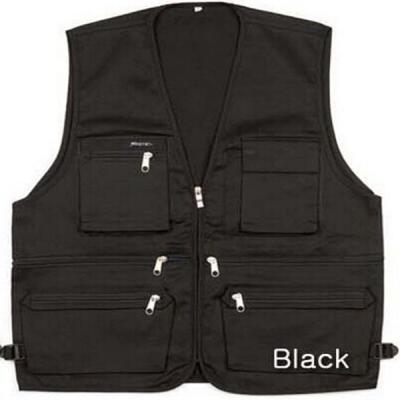 中国 Anti-pilling Made In China Mens Multi Pockets Fishing Vest With Mesh 販売のため