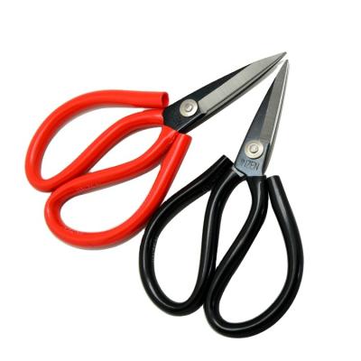 China Sharp and durable JINZEN HIGH QUALITY 8#9#10#11#12# manganese steel Tailor Sewing Scissors Tailor Scissors Clothing Scissors for sale