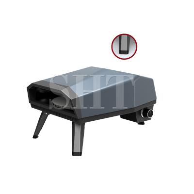 China Easily Assembled Home Portable Stainless Steel Table Top Gas Pizza Oven Outdoor for sale