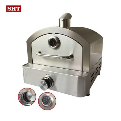 China Commercial hotels restaurant kitchen stainless steel bakery oven gas pizza oven for sale for sale