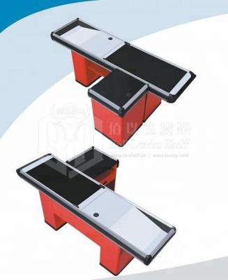 China Electric Retailer Shops modern stainless steel checkout counter for sale