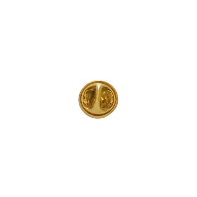 China H65 Brass Earring Butterfly Backs Pin Accessories Gold Plated Pin Backs for sale