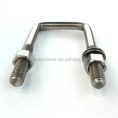 China A2-70 U bolt, U anchor bolt, U shape stainless steel bolt for sale