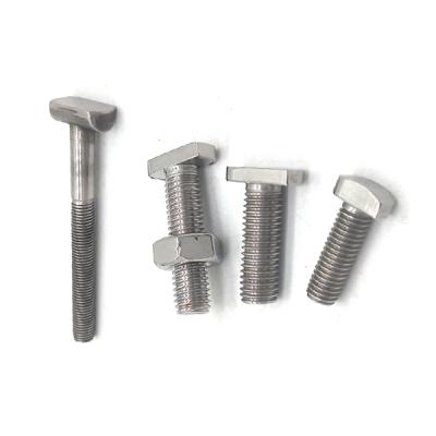 China OEM Grade GB37 M24*80 Building Custom 8.8 T Slot Hammer Bolt Fastener Stainless Steel T Head Bolts for sale