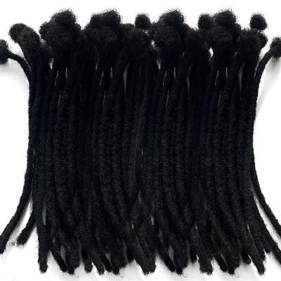 China Tangle Free Cuticle Aligned Hair Extensions Brazilian Raw Dreadlocks Extensions 100% Handmade Hair Full Locs Hair Extensions for sale