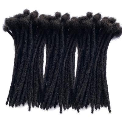 China 100% Handmade Cuticle Aligned Tangle Free Hair Locs Extensions Dreadlocks Extensions 10A Mink Brazilian Hair Raw Human Full Hair Extensions for sale