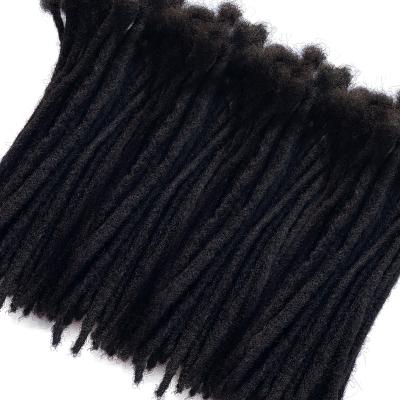 China 100% Handmade Cuticle Aligned Tangle Free Medium Length Hair Extensions Dreadlocks Extensions Full Hair Whosale Hair Locs for sale