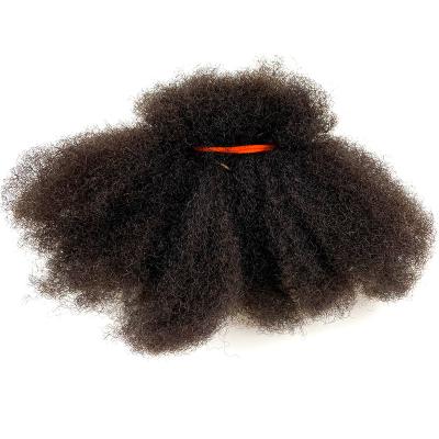 China Wholesale Cuticle Aligned Human Remy Bulk Hair No Tangle Afro Kinky Curly Loose Hair Allocs Hair Bulk Hair For Braiding for sale