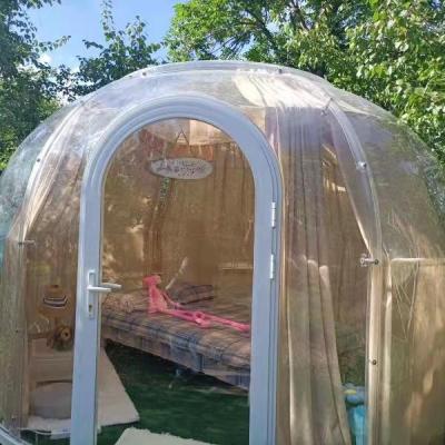 China 2m Diameter-8m Globe Stop Polycarbonate Dome Tent Geodesic UV House Insulated Igloo Luxury Dome for sale