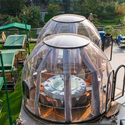 China 2/3/4/5/6m modern transparent garden geodesic dome tent/luxury tent/igloo camping outdoor house for sale