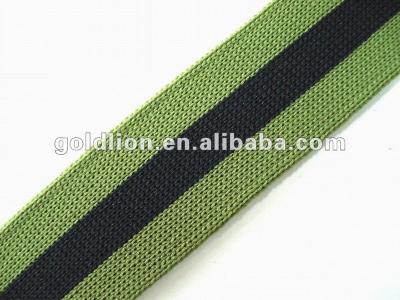 China Elastic Polyester Knit Flexible Elastic Band Webbing Strap for sale