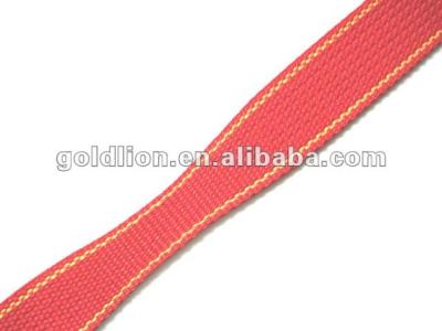 China Bags High Tensile Variable Solid 100% Polyester Webbing for sale