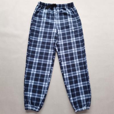 China Winter homewear thermal warm pajamas pants fleece pajamas for man for sale