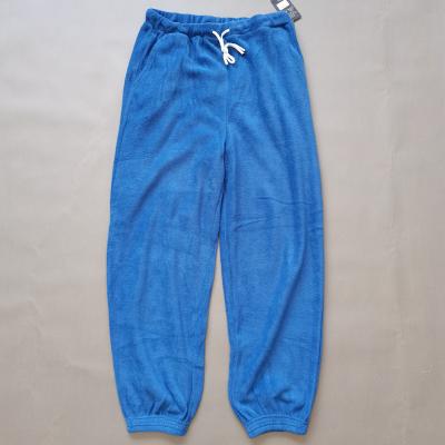 China Custom Mens Sleepwear Thermal Fleece Sleep Pj Pajamas Bottom For Men for sale