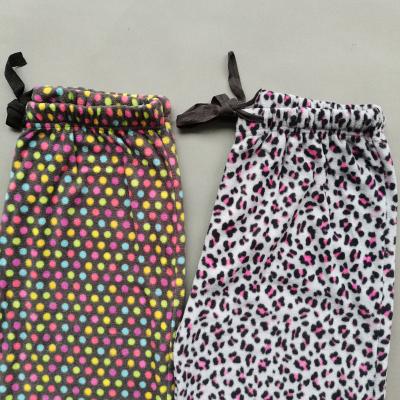 China Thermal Women's Fleece Sleep Bases Fleece Pajama Pants Woman Fleece for sale