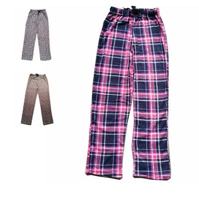 China Competitive Price Night Wear Women Sleepwear Thermal Fleece Pajamas For Women for sale