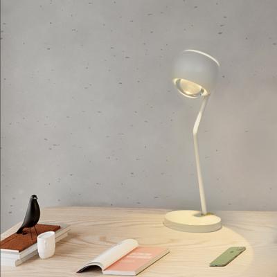 China Induction Switch Designer Modern Creative Indoor Decorative Touch Dimming Reading Bedside Bedroom Home Aluminum Acrylic Led Table Lamps for sale