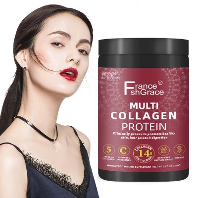 China Adult Collagen Powder Protein with Ancient Nutrition Probiotics Hydrolyzed Collagen Peptides for Skin and Nails Guts Health for sale