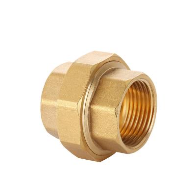 China ASME SAE Brass Standards Brass Waterline Connection Fittings Union Brass Pipe Fittings for sale