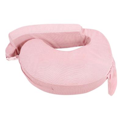 China Anti-Apnea Adjustable 100% Cotton Nursing Pillow and Positioner for Comfortable Posture Cushion Washable Nursing Cover for sale