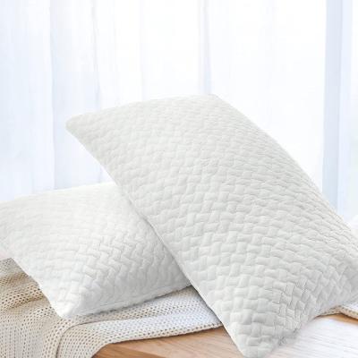 China Anti-Static Shredded Memory Foam Pillow Pillow Stomach Cooling Sleeper, Bed Pillows For Side Sleeping for sale