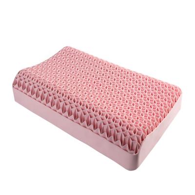 China Newest Technology 3D Honeycomb Anti-Static Band Orthopedic Neck Massager Rest No Pressure Sleep Cooling Pillow for sale