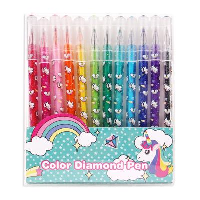 China GP175 Unicorn Fineliner Pen BETWEEN THE PITS Marker Pen Diamond Fineliner L15.0*D1.0cm for sale