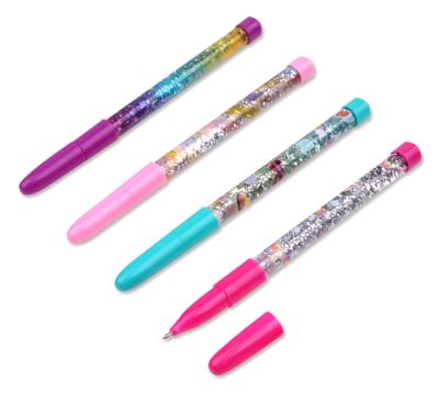 China Fairy Sparkle BP3612 Pen Custom Liquid Filled Glitter Floating Pen BETWEEN THE SPELLS of Sparkle Pen for sale