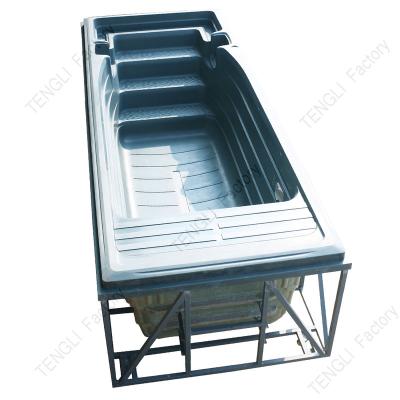 China Acrylic Pool Manufacturing TENGLI Factory Outdoor Acrylic Swimming Pool FRP Vacuum Mold With Surf Jets Customized for sale