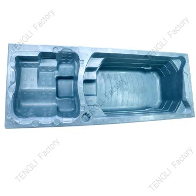 China Acrylic Pool Making Acrylic Vacuum Forming Fiberglass Mold Customization For Swim Spa Pool Luxury Extended Length 11M Swimming Pool for sale