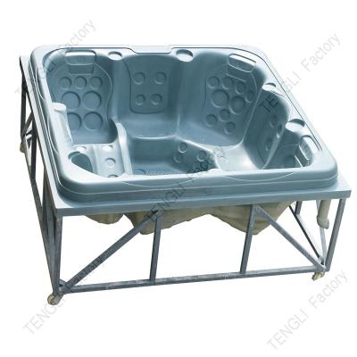 China Outdoor Spa Hot Tub Mold New Style Fiber Reinforcement Plastic Vacuum Forming Spa Mold for sale